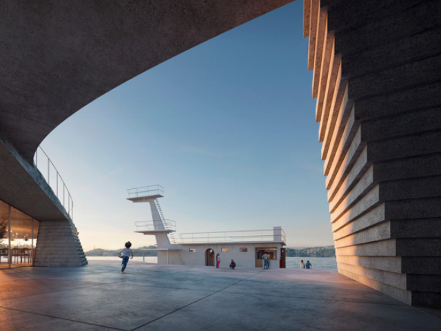 SnÃ¸hetta Brings Back Beautiful Harbour Bath